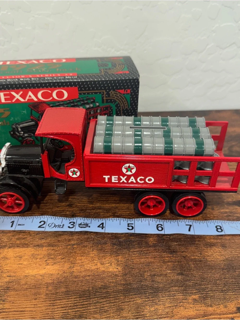 Texaco 1925 Kenworth Stake Truck 1992 Ertl Diecast #9 In Box